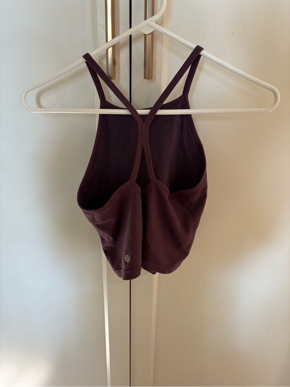 lululemon athletica Plum Racerback Strappy Sports Bra